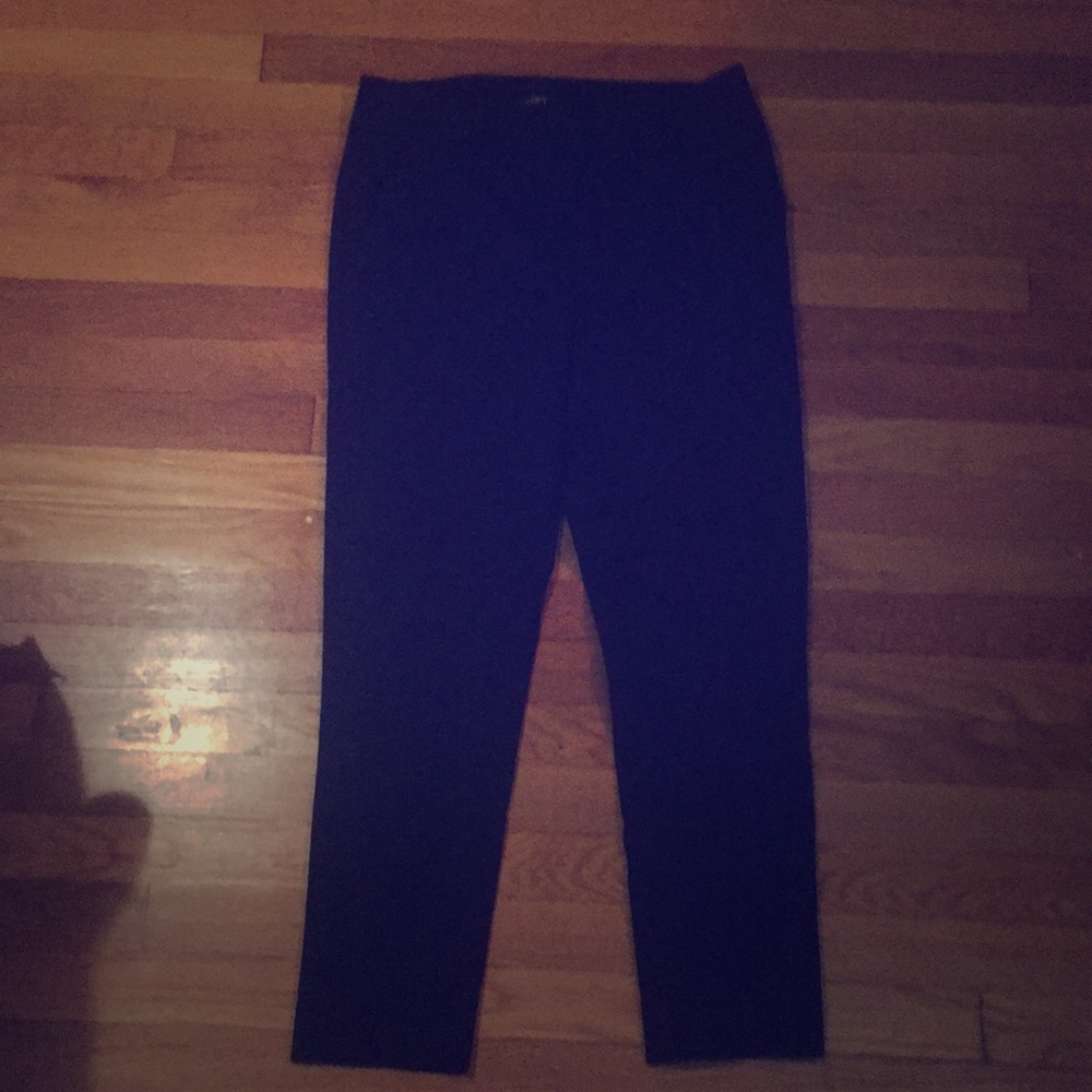 Ann Taylor Loft Marisa skinny navy blue pants